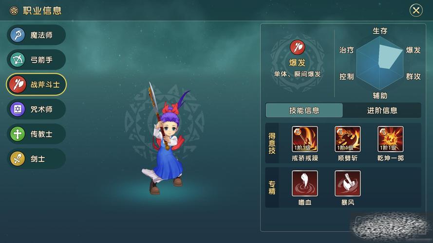魔力宝贝私服职业推荐 如何选择适合自己的职业